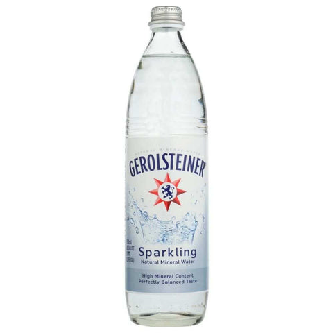 Sparkling Mineral Water 750ml Carbonated Spring Water GEROLSTEINER
