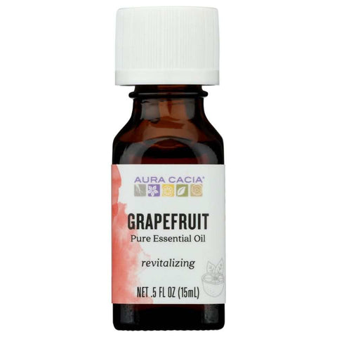 Grapefruit Essential Oil 0.5 oz Aromatherapy Oil Aura Cacia