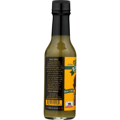 Green Habanero Hot Sauce 5 fl oz Gringo Bandito