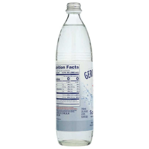 Sparkling Mineral Water 750ml Carbonated Spring Water GEROLSTEINER
