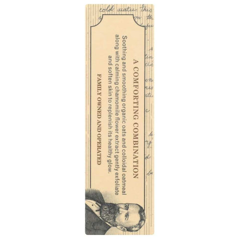 oatmeal gently exfoliates bar soap GRANDPAS 4.25 oz