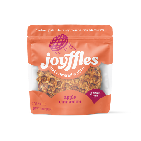 Apple Cinnamon Waffles Sweet and Savory 2-piece Pack Joyffles