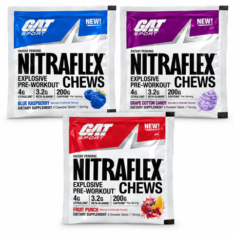 GAT Sport NITRAFLEX Pre-Workout Chews Sample
