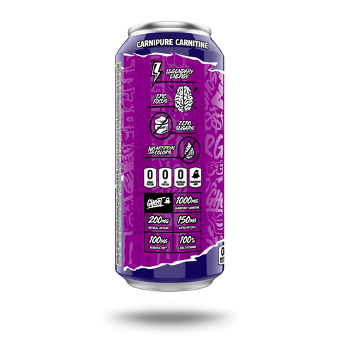 Zero Sugar Energy & Focus Drink 16 oz GHOST Energy Drink