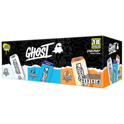 Ghost Energy Drink Variety Pack - Pack of 18