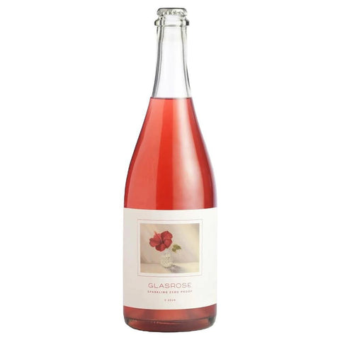 Hibiscus & Blood Orange Zero-Proof Sparkling Wine Glasrose 750ML