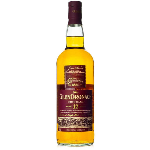 GlenDronach Original 12yr Highland Single Malt Scotch 750ML
