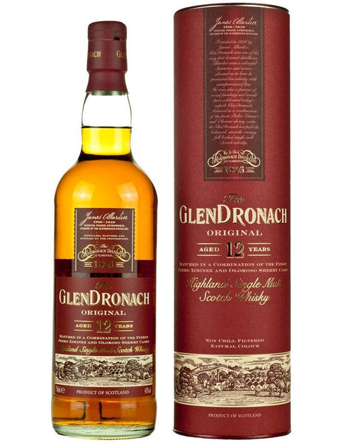 GlenDronach Original 12yr Highland Single Malt Scotch 750ML