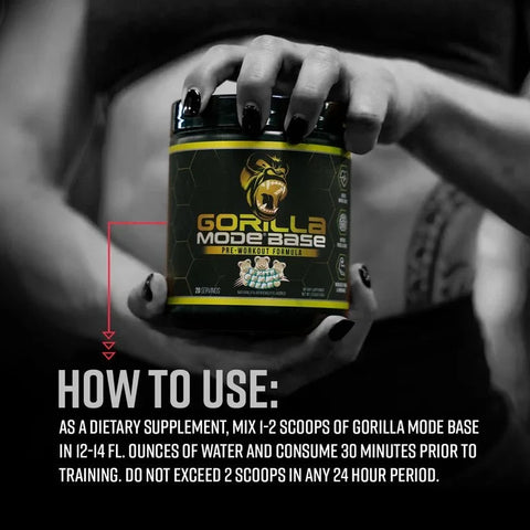 Gorilla Mind Gorilla Mode Base Pre-Workout | 20 Servings
