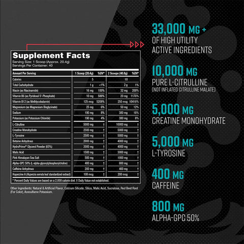 Gorilla Mind Gorilla Mode 2.0 Pre Workout