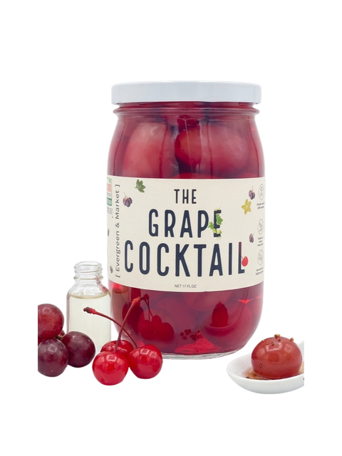 Pickled Grapes Grape Cocktail 17 oz Jar