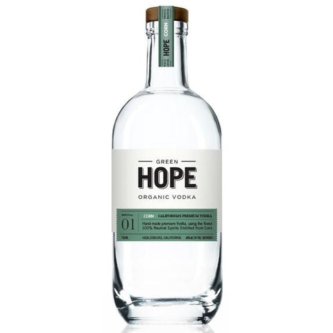 Organic Corn Vodka 750ML Green Hope