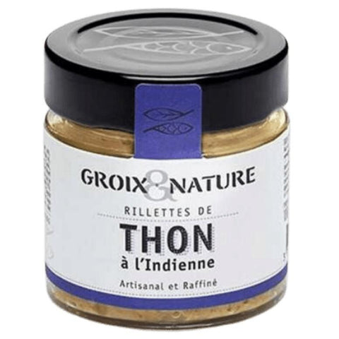 Tuna Rillettes Indian Spices Gourmet Seafood Spread Groix & Nature