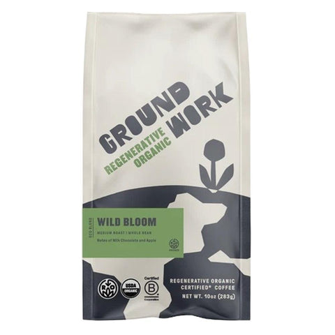 Groundwork Coffee Wild Bloom Medium Roast Coffee Beans 10OZ