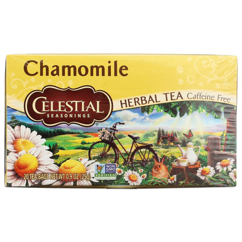 Chamomile Herbal Tea Soothing Antidote Tea Bags Celestial Seasonings