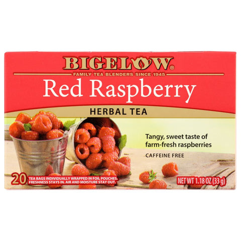 Red Raspberry Herbal Tea 20 Bag Pack Tea Bigelow