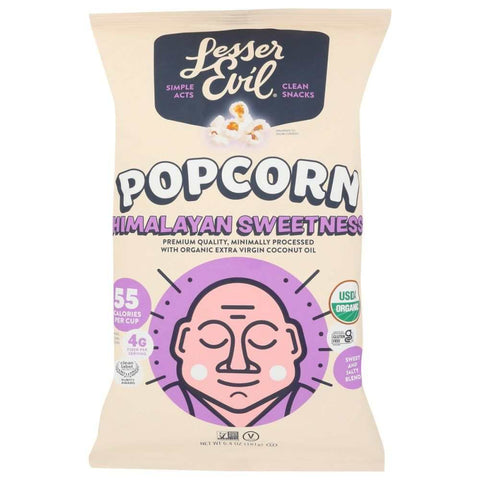 Himalayan Sweetness Pink Salt Gourmet Popcorn Healthy Snack 6.4oz