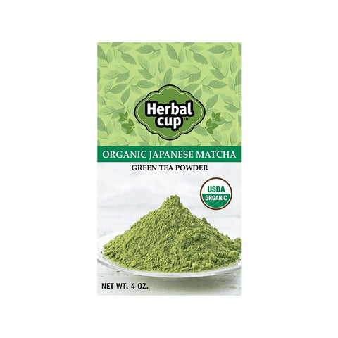 Matcha Powder Japanese 4 oz Herbal Cup