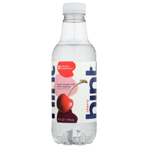 Cherry Hint Flavored Water 16 fl oz Hint