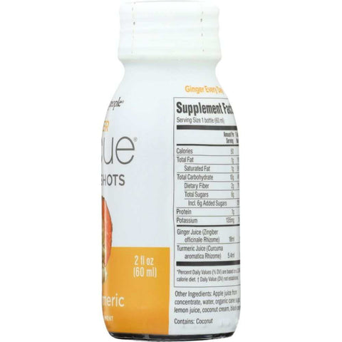 Ginger Shots Turmeric & Ginger Boost Wellness Shot Ginger Rescue