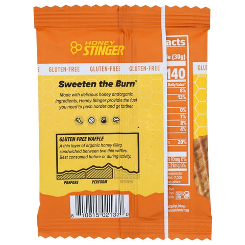 Salted Caramel Gluten Free Waffle Snack Honey Stinger