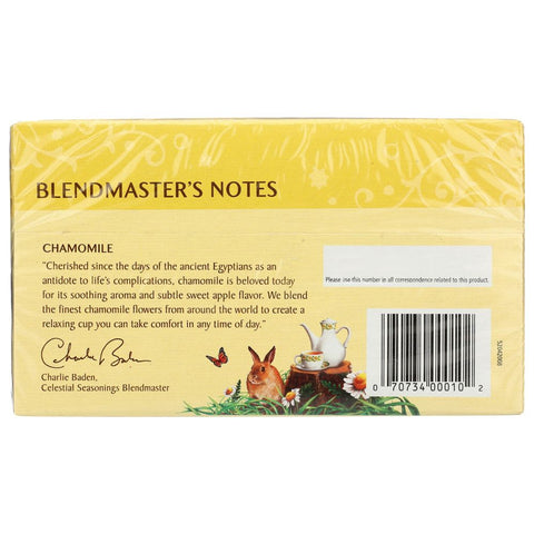 Chamomile Herbal Tea Soothing Antidote Tea Bags Celestial Seasonings