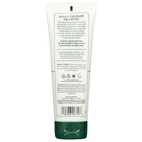 Pine Tar Natural Relief Shampoo for Scalp Itching & Dryness GRANDPAS