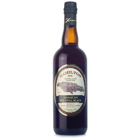 Jamaican Pot Still Black Rum Blend 750ML Hamilton