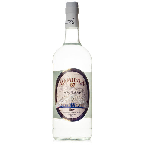 White Stache West Indies Rum Aged 1L Hamilton