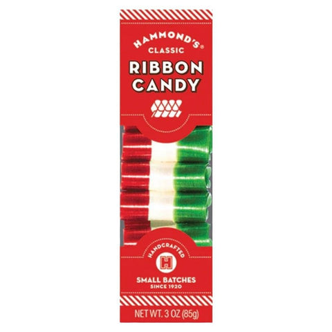 Cherry Ribbon Candy 3OZ Candy Hammond's Candies