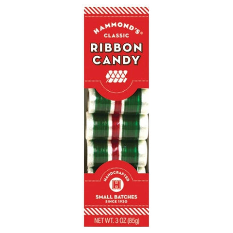 Clove Handmade Ribbon Candy 3OZ Hammond's Candies