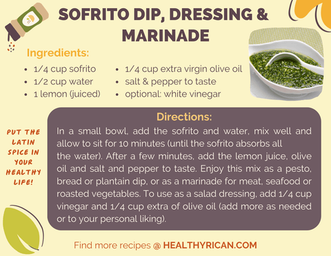 Sofrito Seasoning Jar