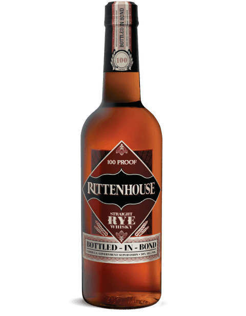 Rittenhouse Bottled-In-Bond Rye Whisky 750ML Heaven Hill Distillery