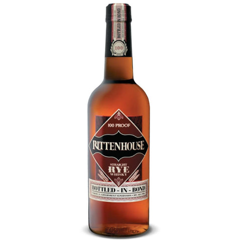Rittenhouse Bottled-In-Bond Rye Whisky 750ML Heaven Hill Distillery