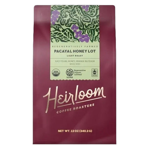 Heirloom Coffee Pacayal Honey Lot Coffee Beans 12OZ