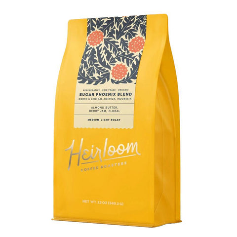 Sugar Phoenix Blend Coffee Beans 12OZ Heirloom Coffee