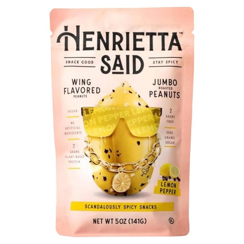 Lemon Pepper Jumbo Peanuts Snack Henrietta Said