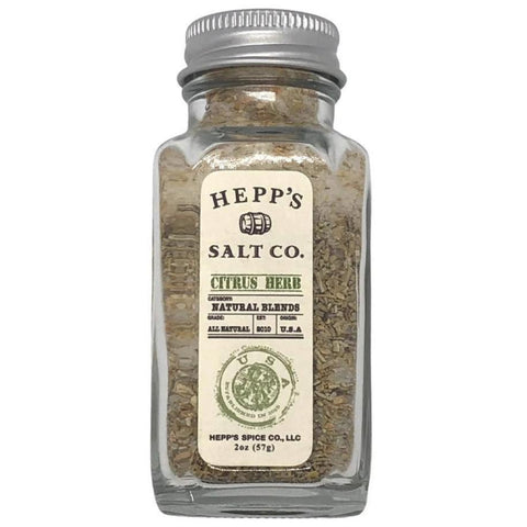 Citrus Herb Blend Sea Salt 2OZ Hepp's Salt Co.