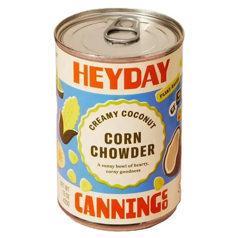 Creamy Coconut Corn Chowder Plant-Based 15OZ Heyday Canning Co.
