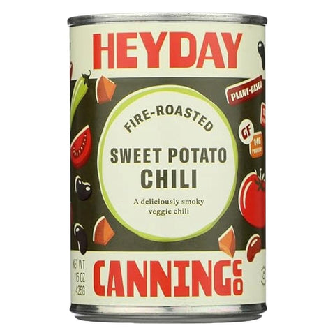 Fire Roasted Sweet Potato Chili Canned 15oz Heyday Canning Co.