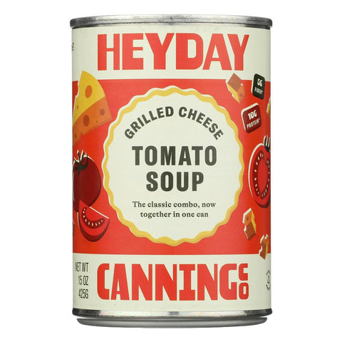 Grilled Cheese Tomato Soup 15OZ Can Heyday Canning Co.