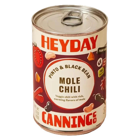 Mole Chili Pinto & Black Beans Veggie Chili Heyday Canning Co.