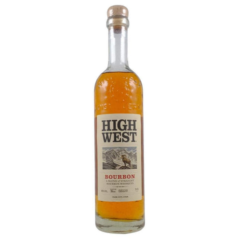 Bourbon Whiskey 375ML Bottle High West Distillery