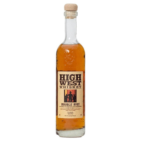Double Rye Bold Spicy Whiskey High West Distillery 375ML