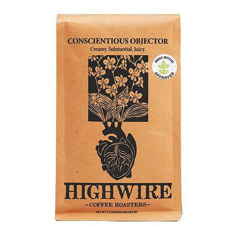 Conscientious Objector Blend Coffee Beans 11OZ Highwire Coffee Roasters