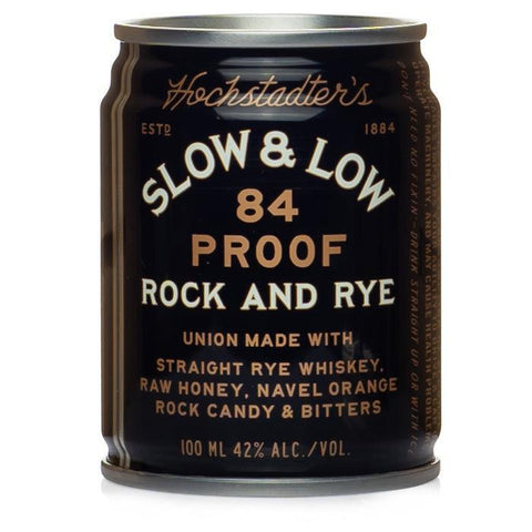 Hochstadters Slow & Low Rock & Rye 100ML Proper Rye Old Fashioned