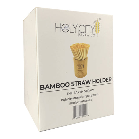 Bamboo Straw Holder Small Straw Holder Holy City Straw Company