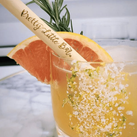 Reusable Laser Engraved Reed Straw Holy City Straw Company