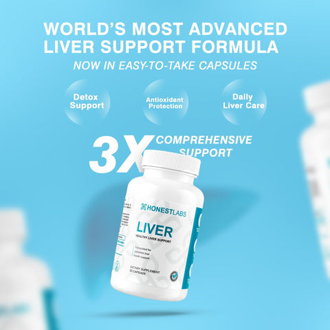 Honest Labs Liver – Healthy Liver Support | 60 Capsules