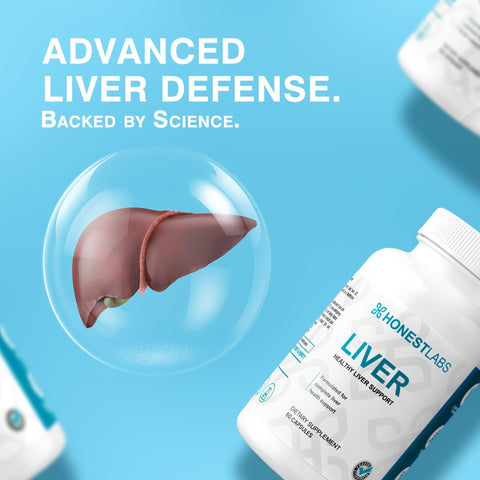 Honest Labs Liver – Healthy Liver Support | 60 Capsules